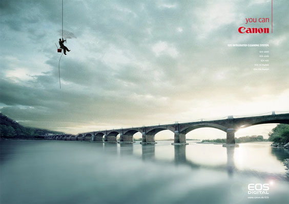 canon EOS Digital Printkampagne, Art Direktion Andreas Ruthemann