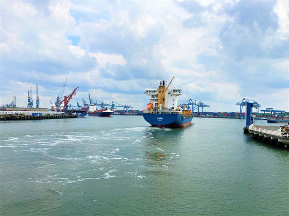 Hafen in Rotterdam