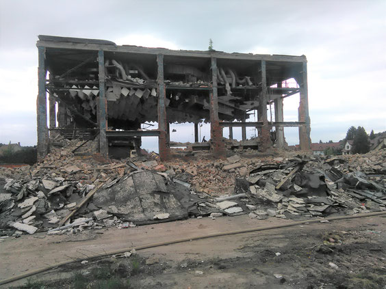 Stadthalle bzw. Kreiskulturhaus am 24. Mai 2017 - letzte Auftrittsmöglichkeit auf den Brettern, die die Welt des SCC waren