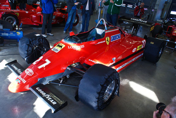 Ferrari 126 C2 '82 "G. Villeneuve" - by Alidarnic (Modena Trackdays 2011)