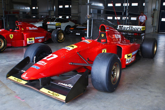 Ferrari 412 T1 '94 "J. Alesi" - by Alidarnic (Modena Trackdays 2011)