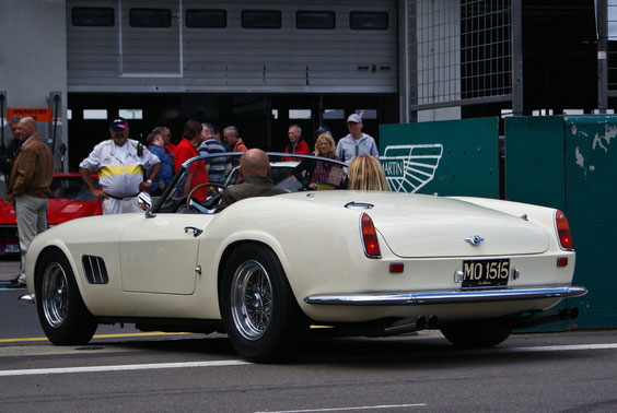 Ferrari 250 GT SWB California Spyder - by AliDarNic (Modena Trackdays 2011)