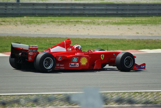 Ferrari 2000 '00 M. Schumacher - by Alidarnic (Modena Trackdays 2011)