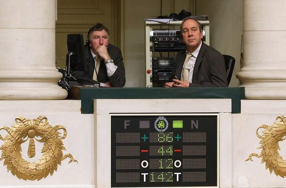 Das Ergebniss der Abstimmung im belgischen Parlament. Foto: dpa