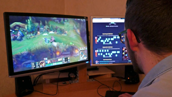 Luc Thannen (17) spielt fast täglich "League of Legends"