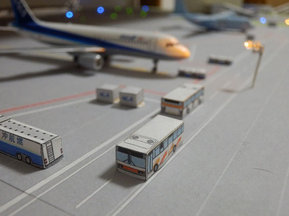 easy airport diorama