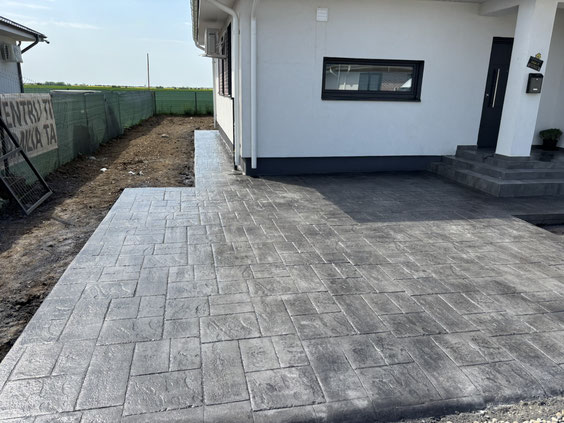 Beton amprentat și elicopterizat Pitești-Argeș