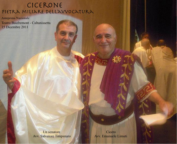 Cicero: il protagonista (Avv. Emanuele Limuti) - Un senatore