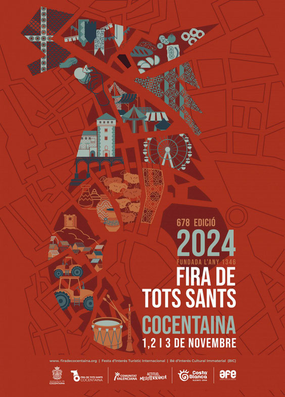 2023 horarios programa atracciones fira tots sants Cocentaina