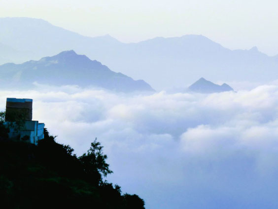 Über den Wolken im Asir-Gebirge