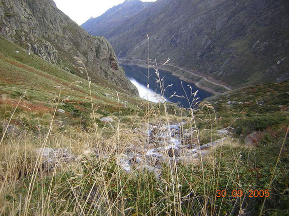 en chemin vers les étangs de la Gardelle