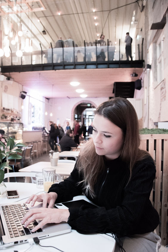 Really focused work for the Tibits Restaurant. Love this workspace! Creative space MESH in the heart of OSLO.