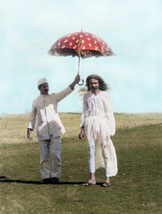 1925 : Meherabad. Image rendition by Anthony Zois