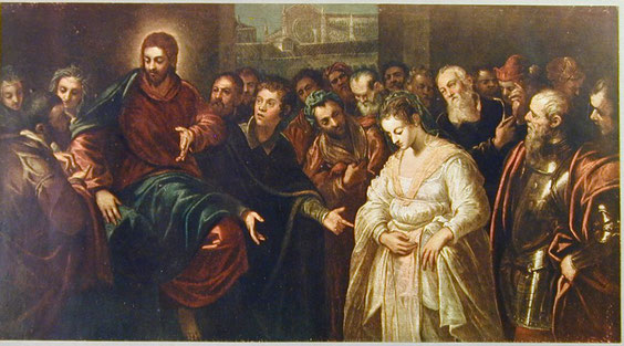 Domenico Tintoretto, Adultera, Copenhagen