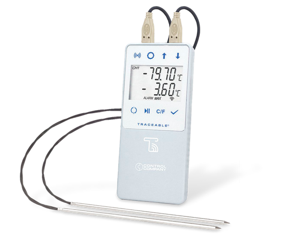 Termómetro digital con Datalogger e interface a WIFI TraceableLIVE y certificado trazable a NIST 6511