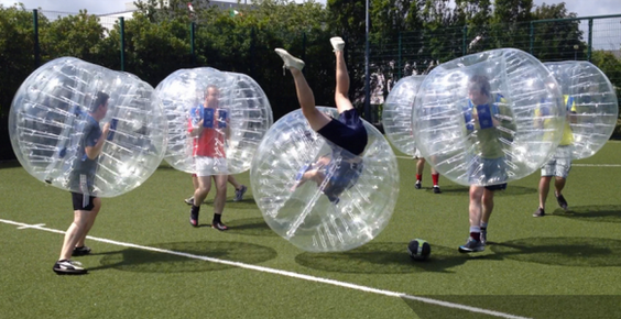 Bubble football, nuovo sport del futuro anti-contagio?