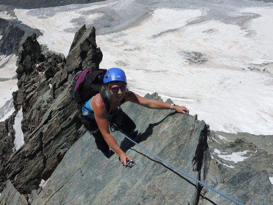 Großglockner Normalweg mit Bergführer, Grossglockner mit Bergführer, Grossglockner normal route with mountainguide, Stüdlhütte, studlhut, Adlersruhe, Stüdlgrat mit Bergführer, highest peak in Austria, Stüdlgrat mit Bergführer, stüdlridge with guide