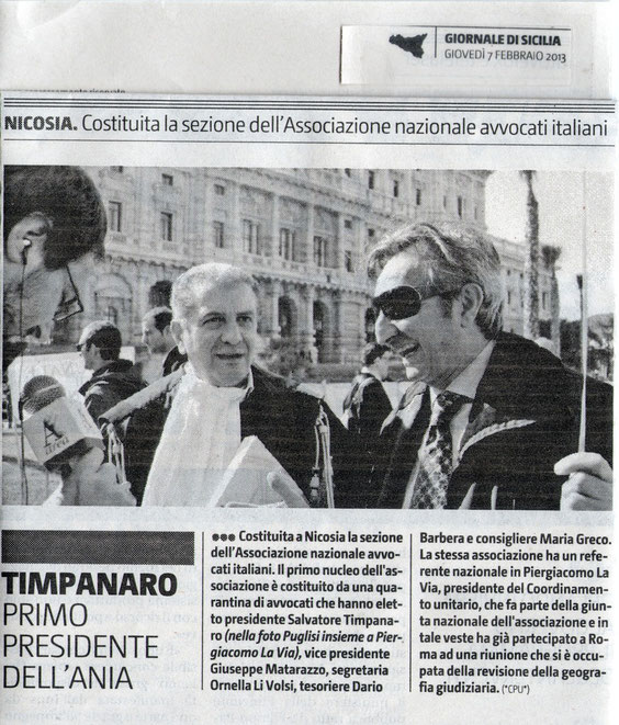 Giornale di Sicilia - 7 febbraio 2013