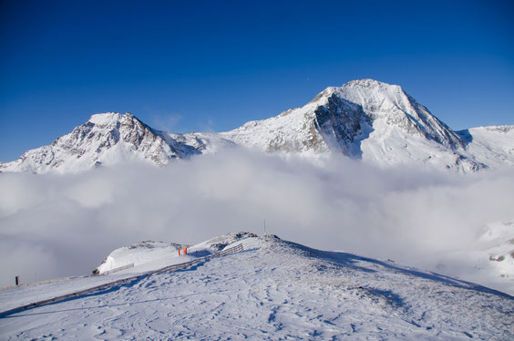Savoie - Le Rateau d'Aussois skié - Premières neiges - cours de ski à Aussois - cours collectif de ski - Ecole de ski M'Ski - Myrtille Camus - sports d'hiver - pratique du ski - vacances scolaires- station de ski familiale