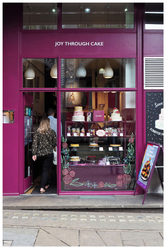 Ladenfront Joy Through Cake in London