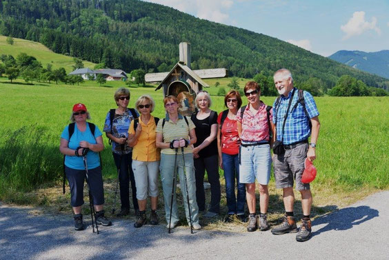 Ausgangspunkt war beim Grassnerkreuz