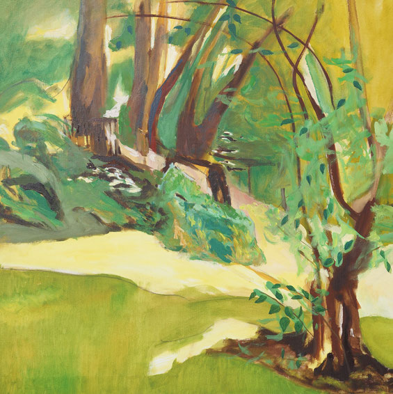 Sommer, 60 x 60 cm, Öl auf Leinwand