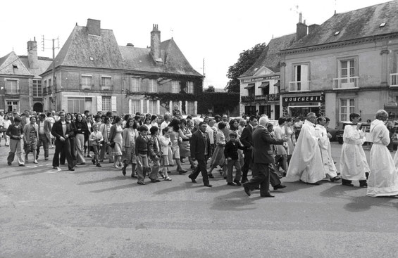 La procession en 1977