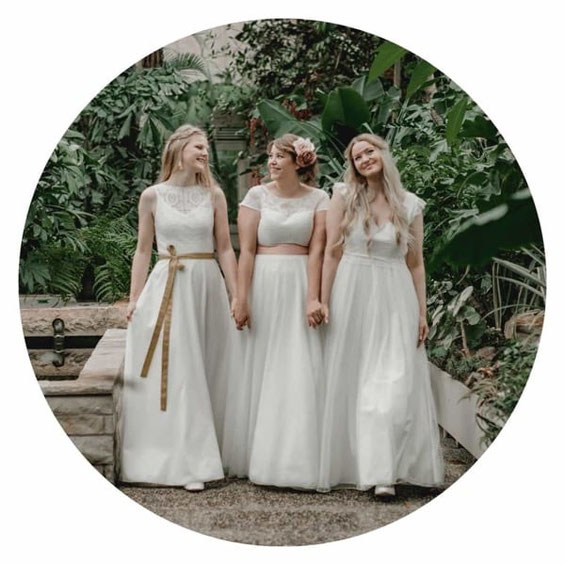 Vintage -inspiriertes Brautkleid – romantisch & schlicht