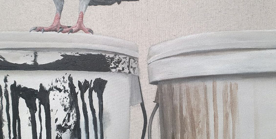 [detail] Good Morning Sadness . 2025 . 100x70 . oil on canvas