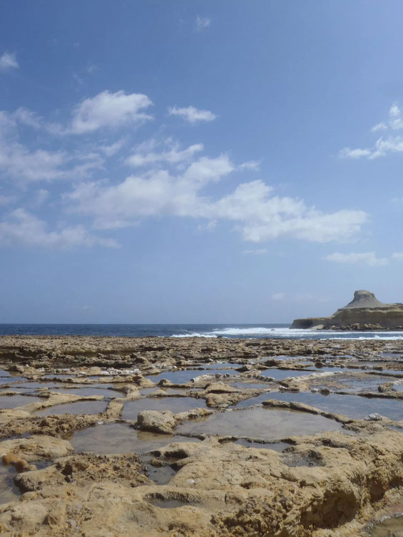 Salt Pans, Gozo, Malta