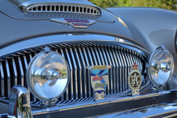 Austin Healey Golden Beige