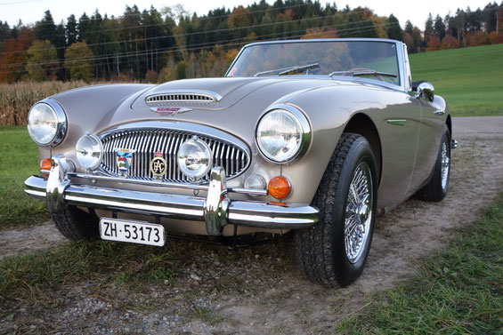 Austin Healey Golden Beige