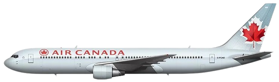Aircraft Type: Boeing 767-300ER