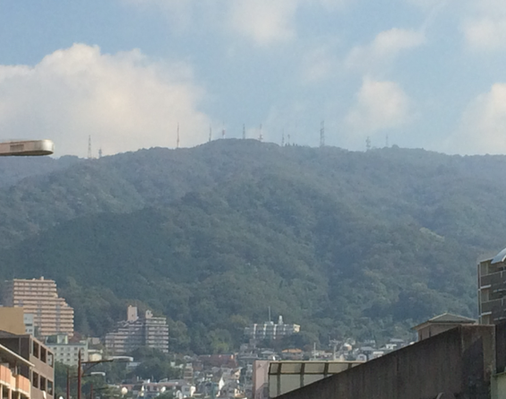 生駒山(筆者撮影)