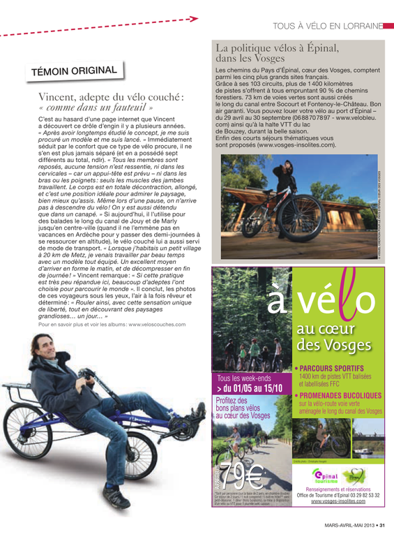 Luxembourg Féminin - Tous à vélo en Lorraine