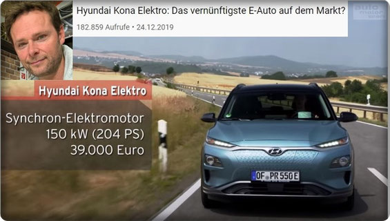 Hyundai Kona Elektro Testbericht