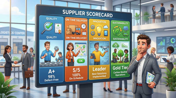 Die Scorecard ist wie ein großes Schild an einem Flughafen das einem den Weg weißt