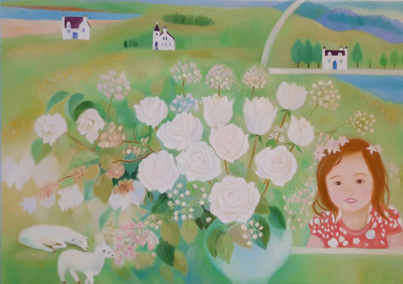 Für meine Nichte 70x50cm 