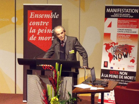 Robert Badinter war in den 80er Jahren Justizminister und sorgte für die Abschaffung der Todesstrafe in Frankreich.