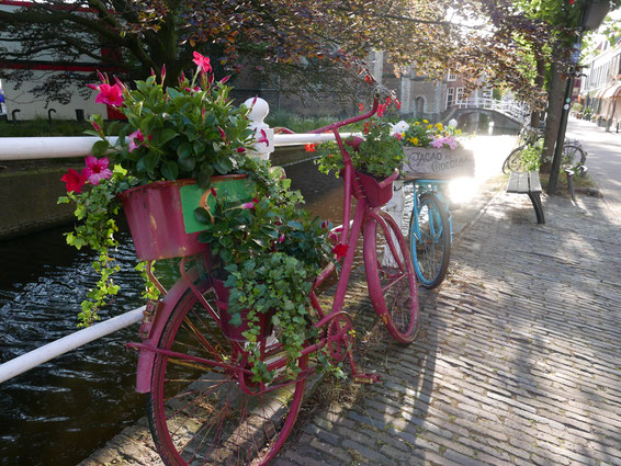 Christiane Scheibler Foto: Fahrrad und Gracht