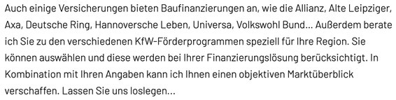 Baufinanzierungen, Forward-Darlehen, Anschlussfinanzierung.  für 74613 Öhringen und Windischenbach