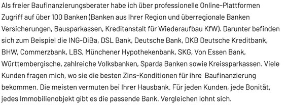 Baufinanzierung persönlich, modern und digital. Ihre maßgeschneiderte Baufinanzierung. www.oliverurban.de in 72070 Tübingen