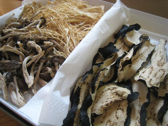 自家製乾物づくりは、体積あたりの表面積が大きいほど失敗しにくい
