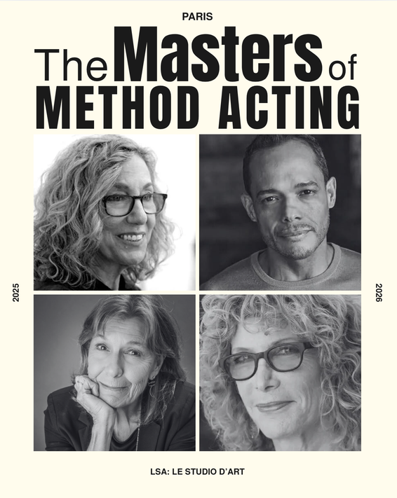The Actors Studio, Le Studio d'art, LSA PARIS, Lee Strasberg, Method Acting Paris, Méthode Lee Strasberg, Lee Strasberg Method