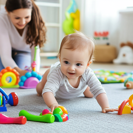 Atelier : Favoriser la motricité de votre bébé (0–1 an)
