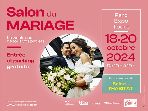 Salon du Mariage de Tours - 18 au 20 Octobre 2024