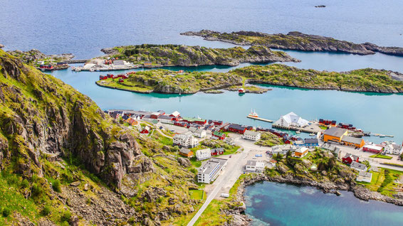 Stamsund von oben