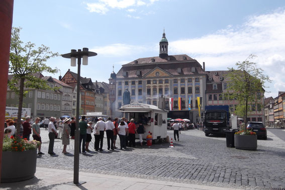 Best of! Coburger Bratwurststand. Völlig überlaufen