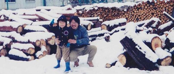 一緒に雪国したね