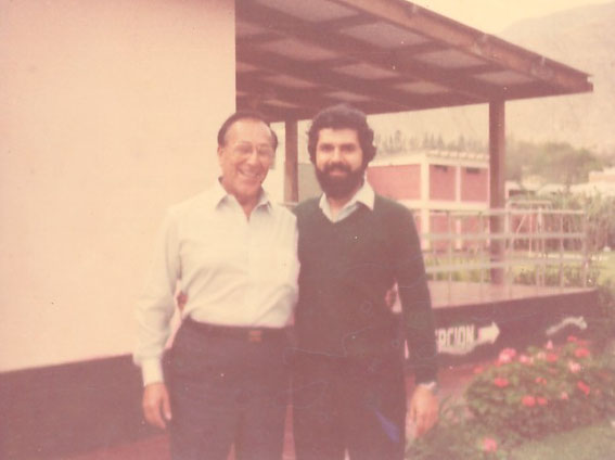 Dr.Luis Bedoya Reyes y Abelardo Valera.